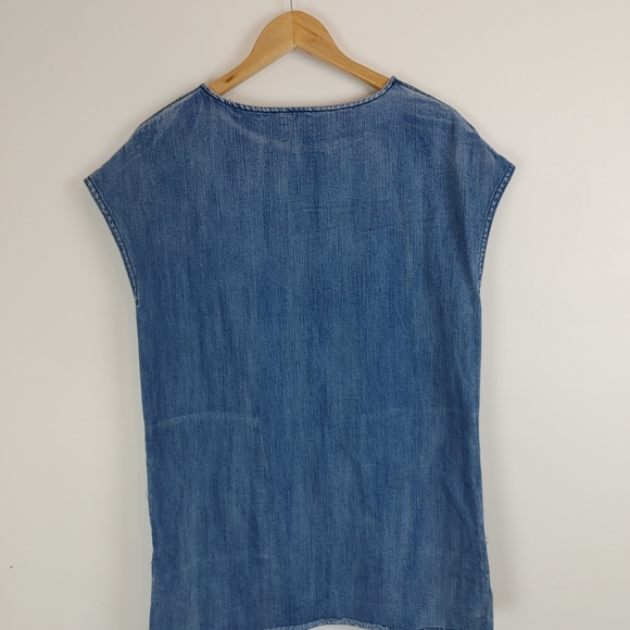WILFRED FREE | denim oversize sleeveless top - Picture 11 of 12